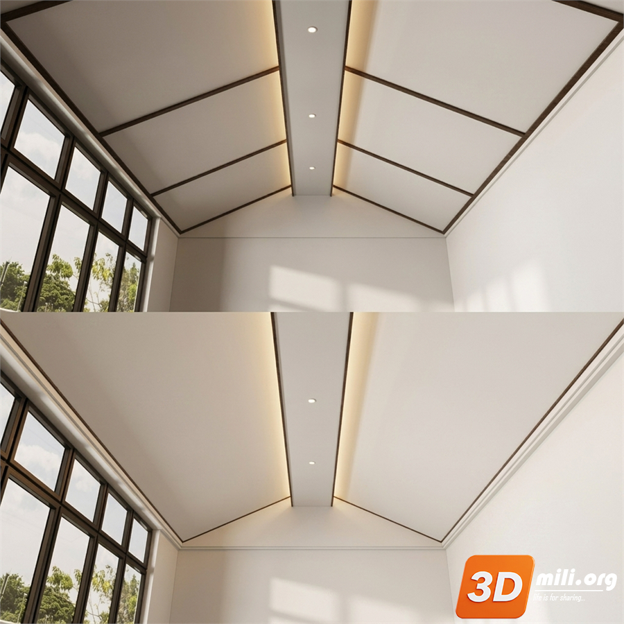 Ceiling Decoration Skp Files